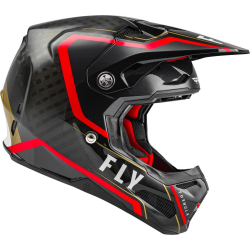CASQUE FLY FORMULA CARBON AXON NOIR/ROUGE/KAKI Casque moto cross