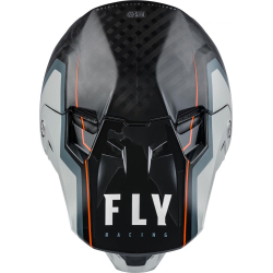CASQUE FLY FORMULA CARBON AXON NOIR/GRIS/ORANGE Casque moto cross