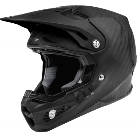 CASQUE FLY FORMULA CARBON SOLID NOIR CARBON MAT Casque moto cross