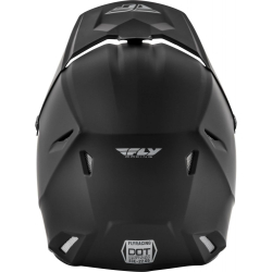 CASQUE FLY KINETIC SOLID NOIR MAT Casque moto cross