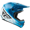 CASQUE FLY KINETIC K120 2020 BLEU/BLANC/ROUGE Casque moto cross