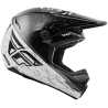 CASQUE FLY KINETIC K120 2020 NOIR/BLANC/JAUNE FLUO Casque moto cross