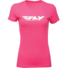 T-SHIRT FLY CORPORATE FEMME ROSE Femme
