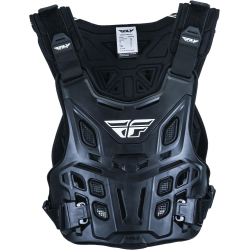 PLASTRON FLY REVEL ROOST RACE CE NOIR Pare pierre moto cross