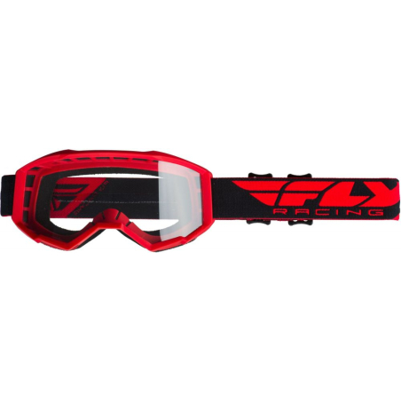 MASQUE FLY FOCUS 2021 ROUGE Lunette moto cross