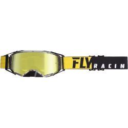MASQUE FLY ZONE PRO 2020 NOIR/JAUNE Lunette moto cross