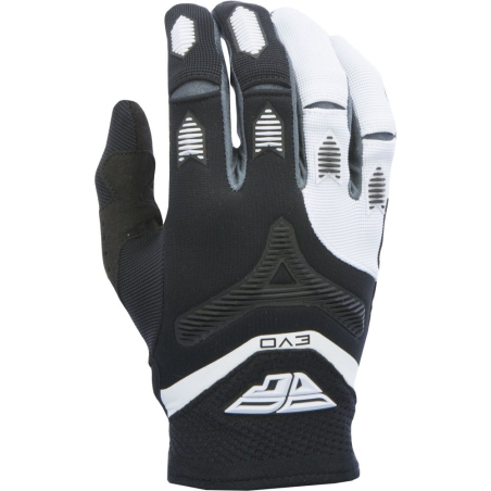 GANTS FLY EVO 2.0 NOIR/BLANC Gant moto cross
