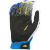 GANTS FLY EVO 2.0 BLEU/JAUNE/BLANC Gant moto cross