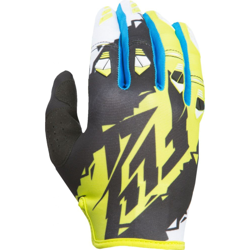 GANTS FLY KINETIC NOIR/HI-VIZION Gant moto cross