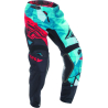 PANTALON FLY KINETIC CRUX 2017 DARK TEAL/ROUGE Pantalon moto cross enfant