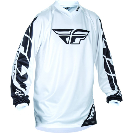 MAILLOT FLY UNIVERSAL JERSEY 2018 BLANC Maillot moto cross