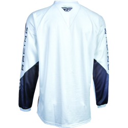 MAILLOT FLY UNIVERSAL JERSEY 2018 BLANC Maillot moto cross