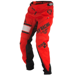 PANTALON FLY KINETIC ERA BMX 2018 ROUGE Pantalon moto cross enfant