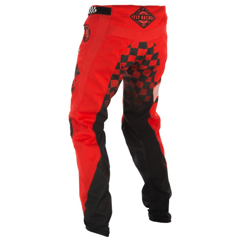 PANTALON FLY KINETIC ERA BMX 2018 ROUGE Pantalon moto cross enfant