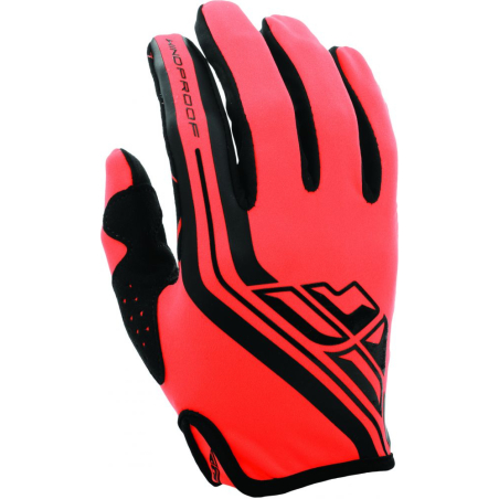 GANTS FLY LITE WINDPROOF 2021 ORANGE/NOIR Gant moto cross