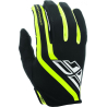 GANTS FLY LITE WINDPROOF 2021 NOIR/JAUNE FLUO Gant moto cross