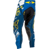 PANTALON FLY EVOLUTION 2.0 BLEU/JAUNE Pantalon moto cross
