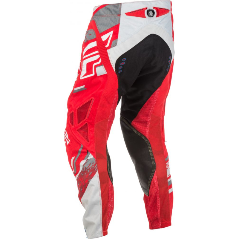 PANTALON FLY EVOLUTION 2.0 ROUGE/BLANC Pantalon moto cross