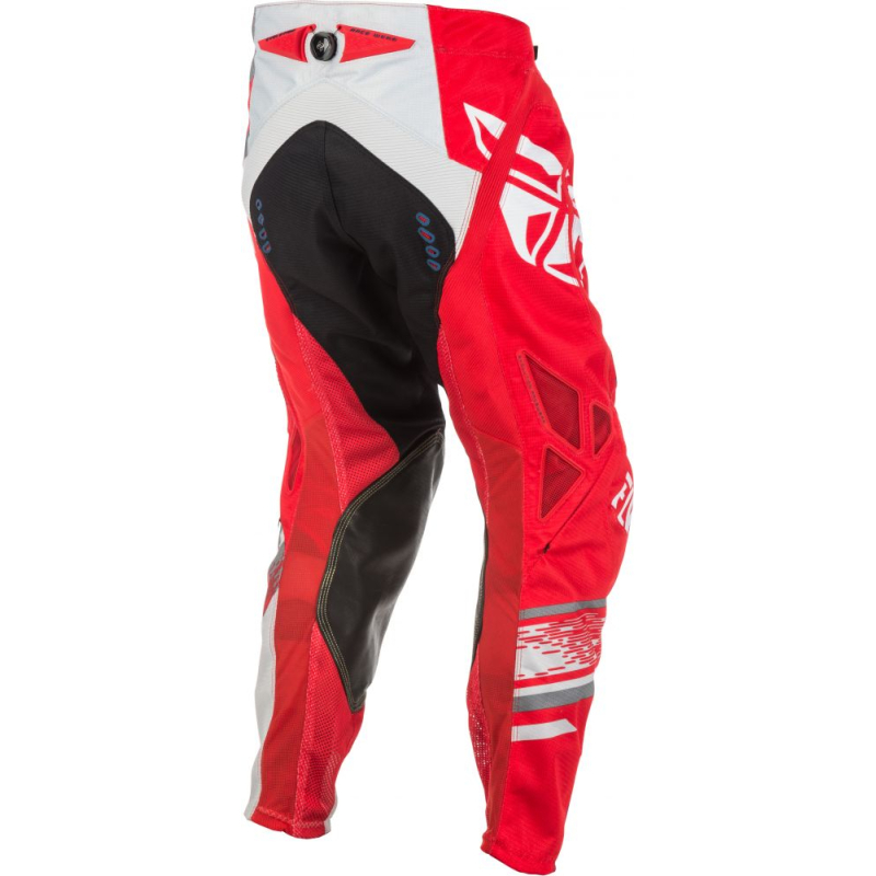 PANTALON FLY EVOLUTION 2.0 ROUGE/BLANC Pantalon moto cross
