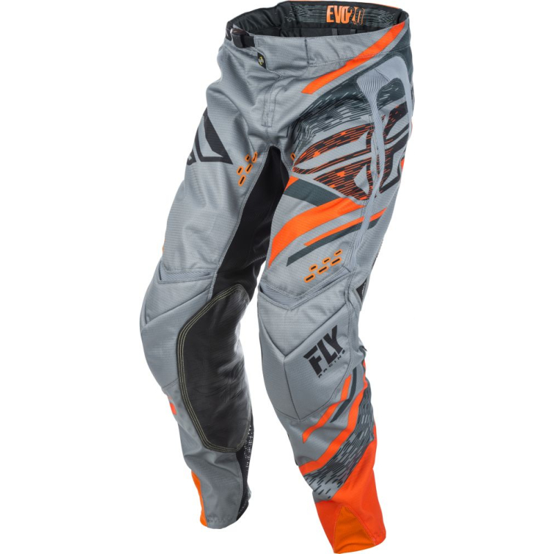 PANTALON FLY EVOLUTION 2.0 2018 GRIS/ORANGE Pantalon moto cross