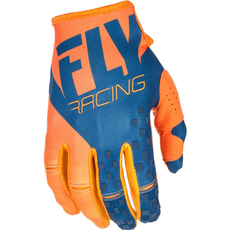 GANTS FLY KINETIC ORANGE/BLEU Gant moto cross