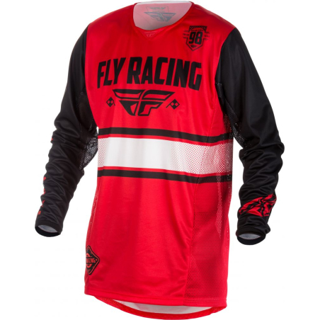 MAILLOT FLY KINETIC ERA 2018 ROUGE Maillot moto cross