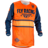 MAILLOT FLY KINETIC ERA 2018 ORANGE Maillot moto cross