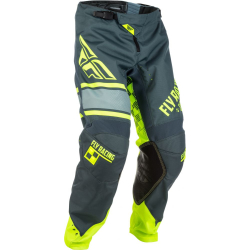 PANTALON FLY KINETIC ERA 2018 JAUNE FLUO/GRIS Pantalon moto cross