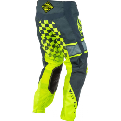 PANTALON FLY KINETIC ERA 2018 JAUNE FLUO/GRIS Pantalon moto cross