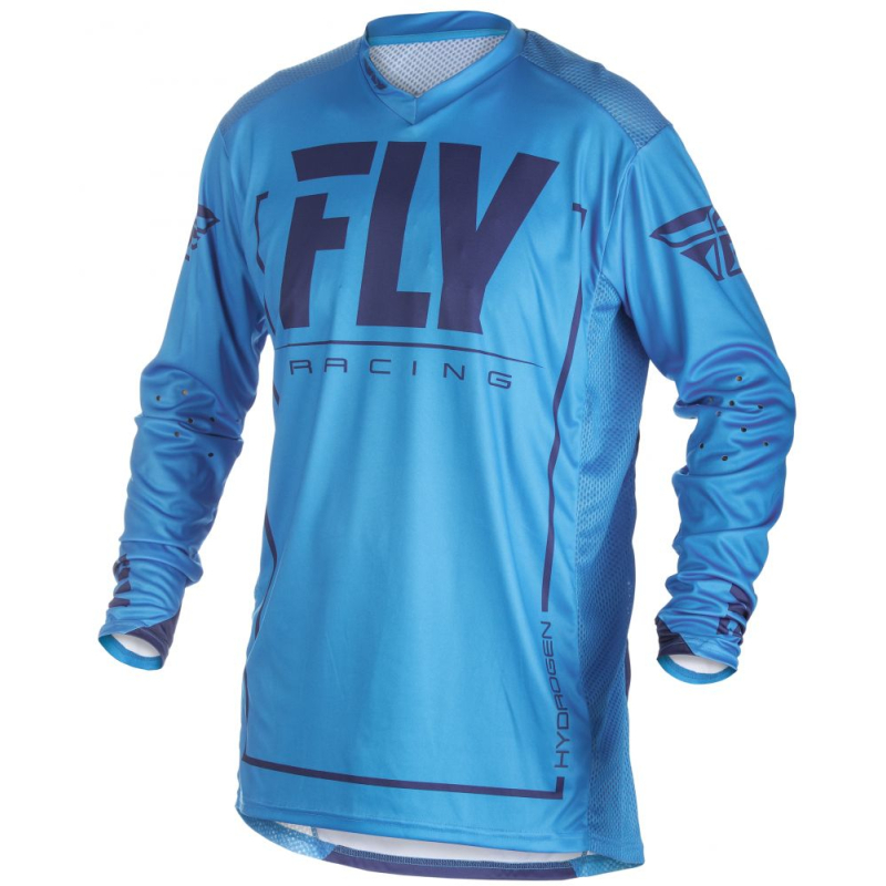 MAILLOT FLY LITE HYDROGEN 2018 BLEU Maillot moto cross
