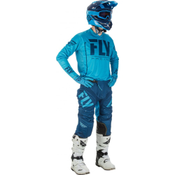 MAILLOT FLY LITE HYDROGEN 2018 BLEU Maillot moto cross