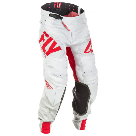 PANTALON FLY LITE HYDROGEN 2018 ROUGE/BLANC Pantalon moto cross