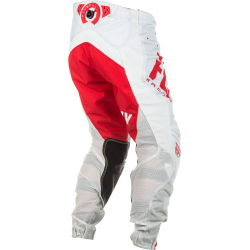 PANTALON FLY LITE HYDROGEN 2018 ROUGE/BLANC Pantalon moto cross