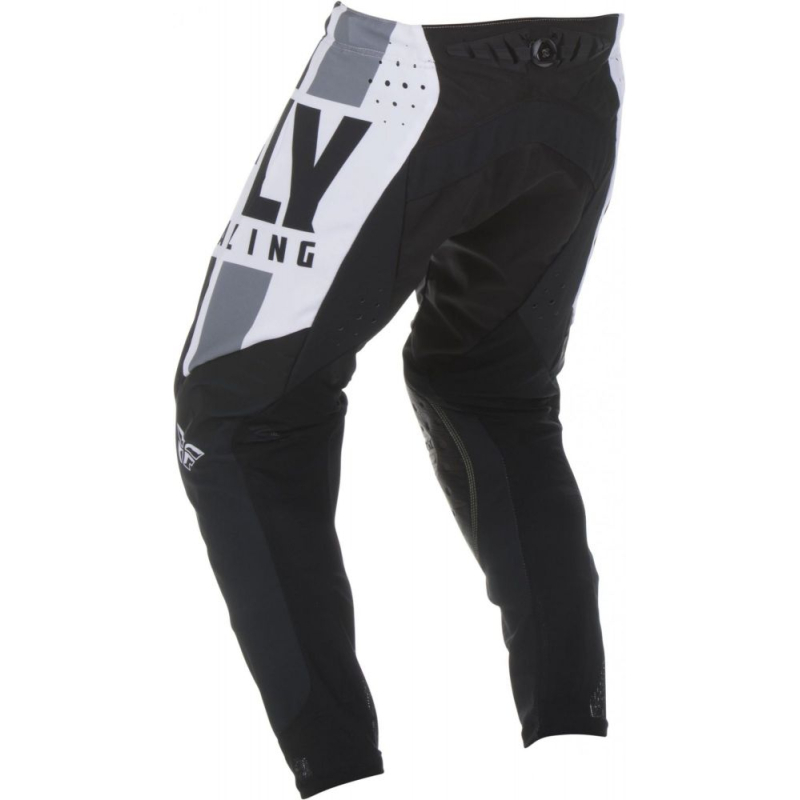 PANTALON FLY EVO 2019 NOIR/BLANC Pantalon moto cross enfant