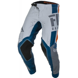 PANTALON FLY EVO 2019 BLEU/GRIS/ORANGE Pantalon moto cross enfant