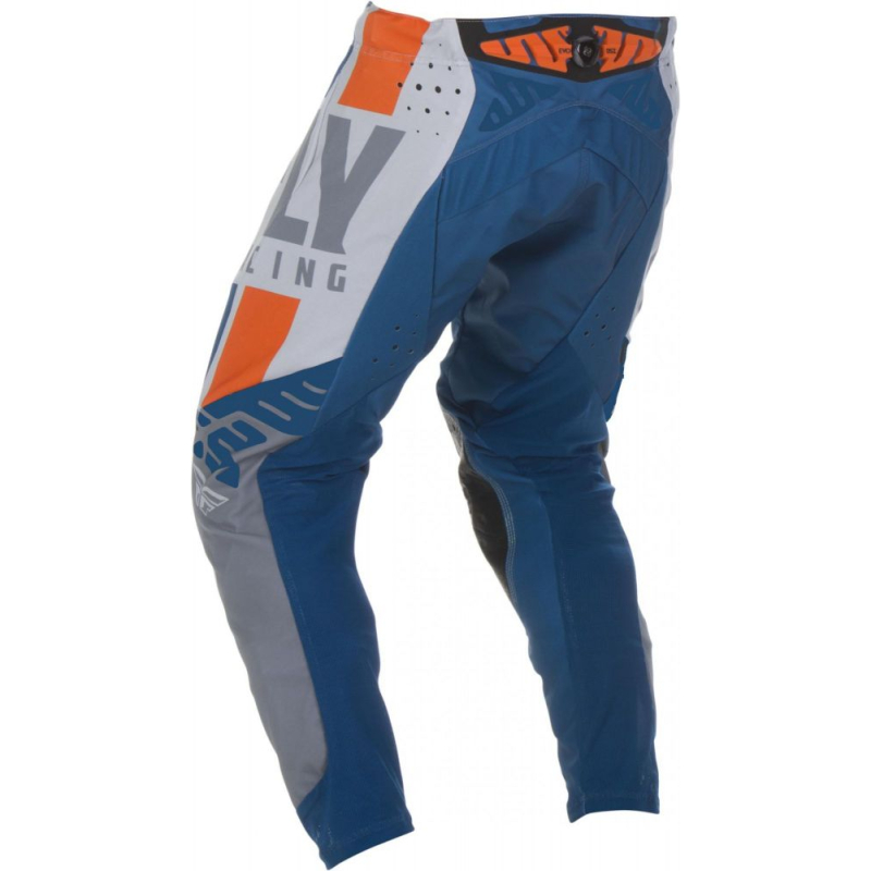 PANTALON FLY EVO 2019 BLEU/GRIS/ORANGE Pantalon moto cross enfant