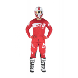 MAILLOT FLY KINETIC SHIELD 2019 ROUGE/BLANC Maillot moto cross