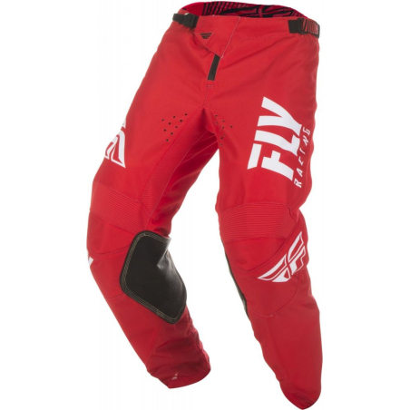 PANTALON FLY KINETIC SHIELD 2019 ROUGE/BLANC Pantalon moto cross enfant