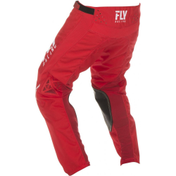 PANTALON FLY KINETIC SHIELD 2019 ROUGE/BLANC Pantalon moto cross enfant