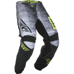 PANTALON FLY KINETIC NOIZ 2019 NOIR/JAUNE FLUO Pantalon moto cross