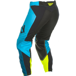 PANTALON FLY LITE FEMME 2019 BLEU/JAUNE FLUO Pantalon moto cross