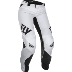 PANTALON FLY LITE FEMME BLANC/NOIR Pantalon cross femme