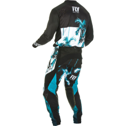 PANTALON FLY LITE HYDROGEN 2019 PARADISE TEAL/NOIR Pantalon moto cross