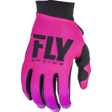 GANTS FLY PRO LITE FEMME NEON ROSE/NOIR Gant moto cross femme