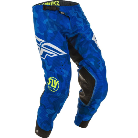 PANTALON FLY EVO 2020 BLEU/BLANC Pantalon moto cross