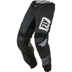 PANTALON FLY KINETIC MESH NOIZ NOIR/BLANC Pantalon moto cross