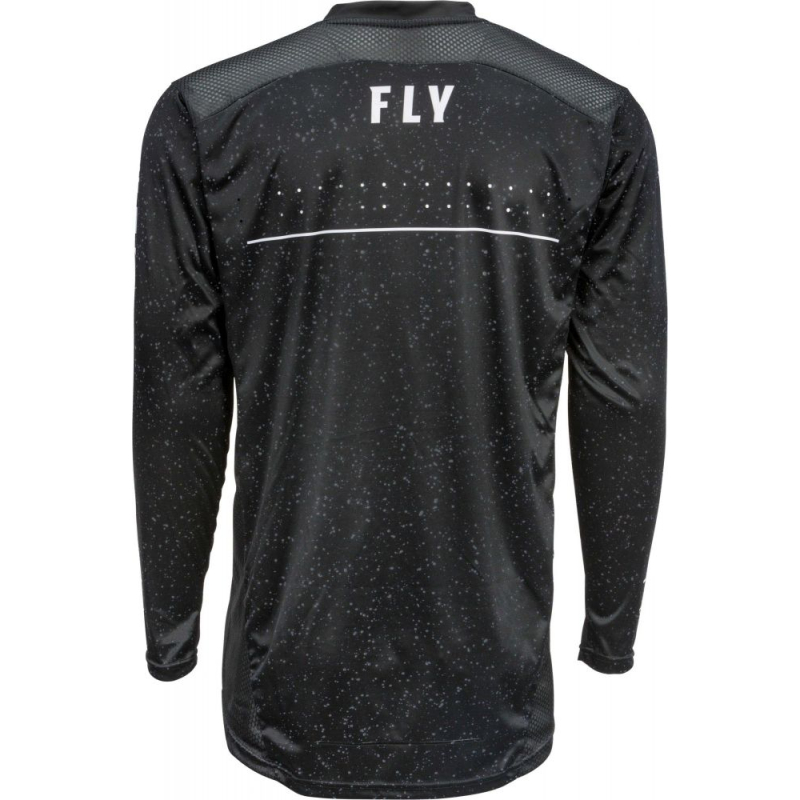 MAILLOT FLY LITE HYDROGEN 2020 NOIR/BLANC Maillot moto cross