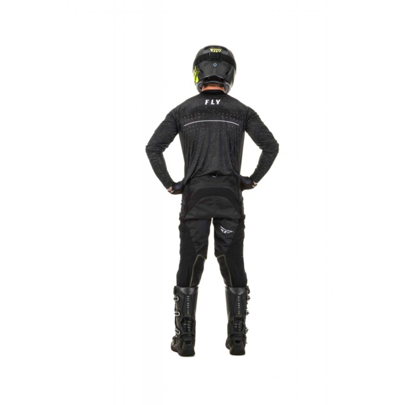 MAILLOT FLY LITE HYDROGEN 2020 NOIR/BLANC Maillot moto cross