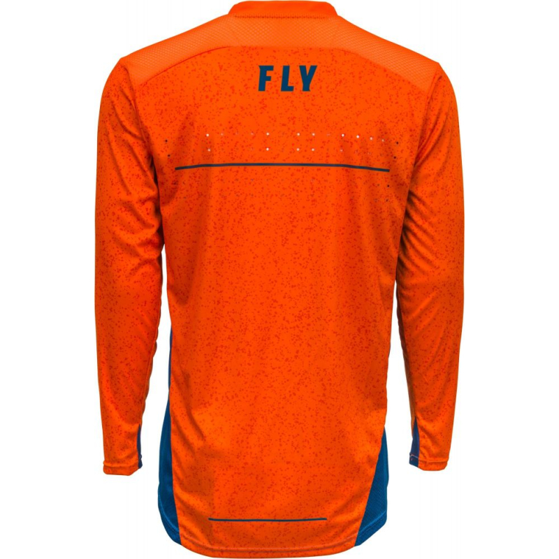 MAILLOT FLY LITE HYDROGEN 2020 ORANGE/BLEU Maillot moto cross