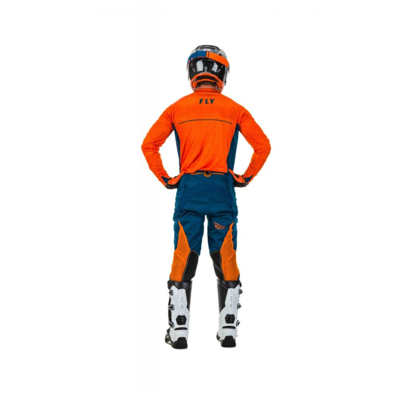 MAILLOT FLY LITE HYDROGEN 2020 ORANGE/BLEU Maillot moto cross